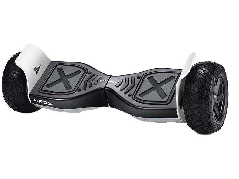 Hoverboard Atrio Off-Road 8,5” com LED - Preto e Branco